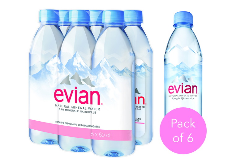 Evian 0,5 л. без газа (6 бут.) - дополнительное фото